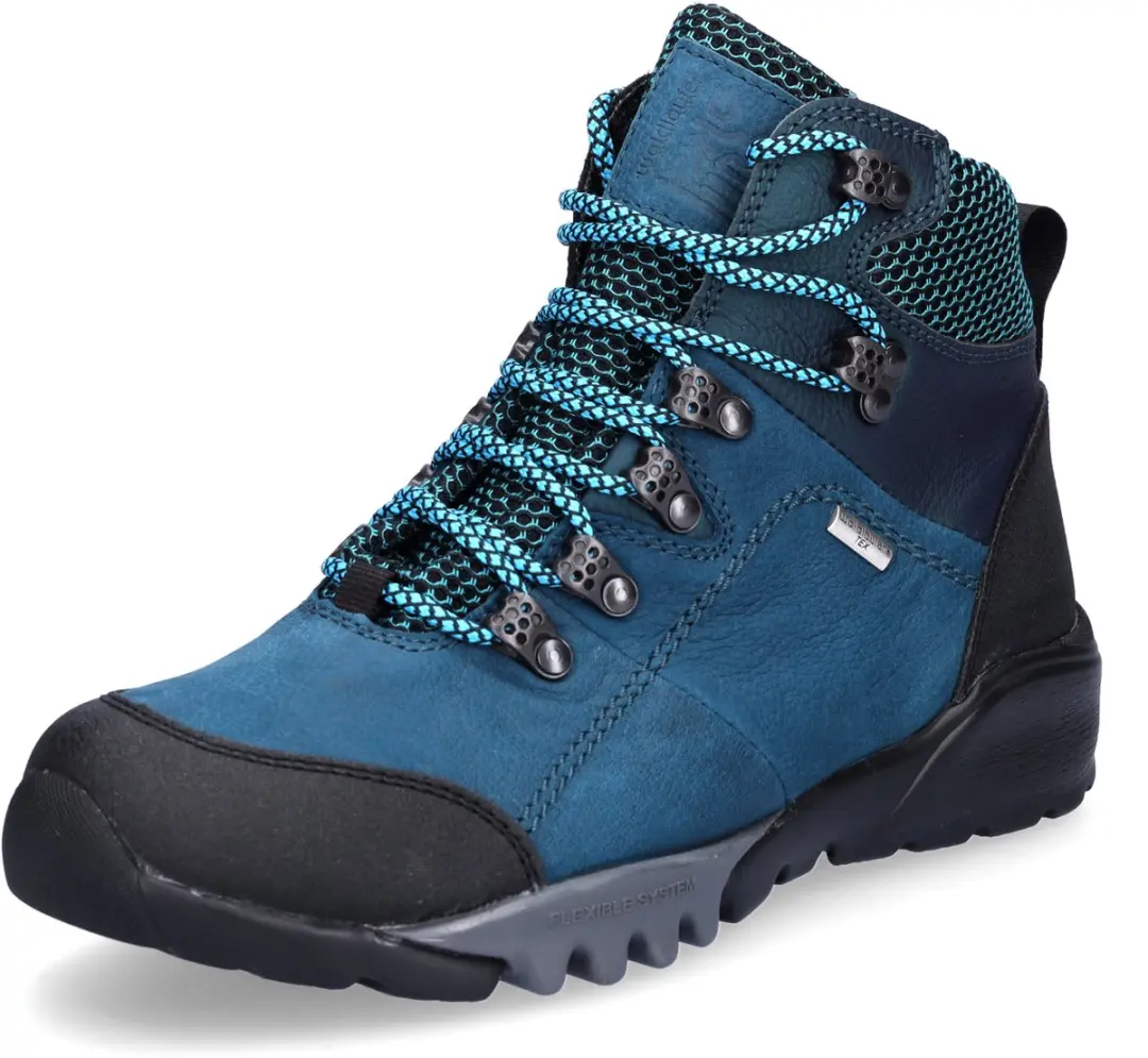 Waldläufer dames veterlaars Amiata turquoise