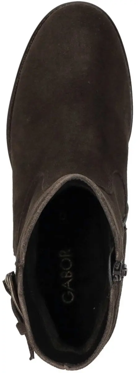 Gabor 8011.02.006 Enkellaarzen Bruin Suede - 36 - afbeelding 5 van 6
