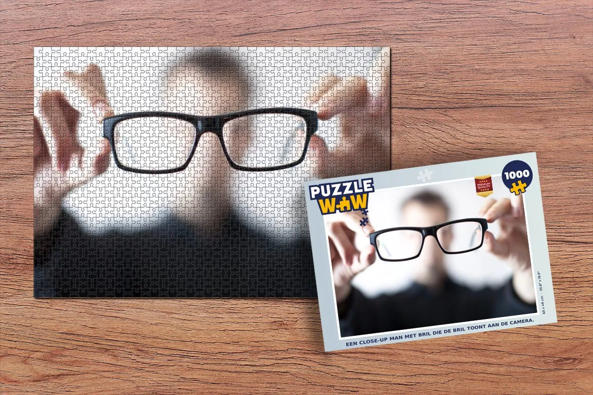 PuzzleWow Legpuzzel 1000 Stuks - Multicolor