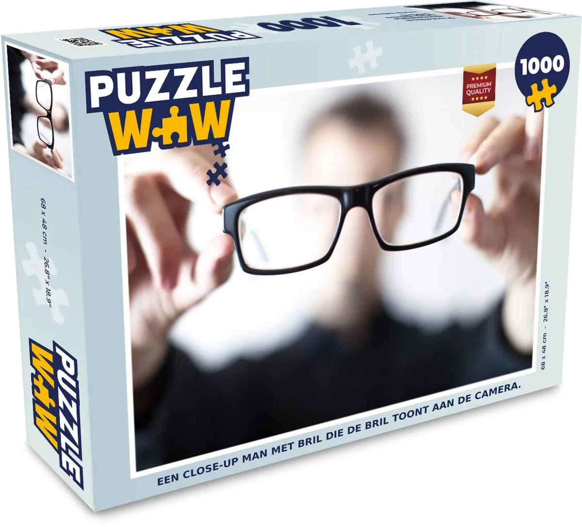 PuzzleWow Legpuzzel 1000 Stuks - Multicolor