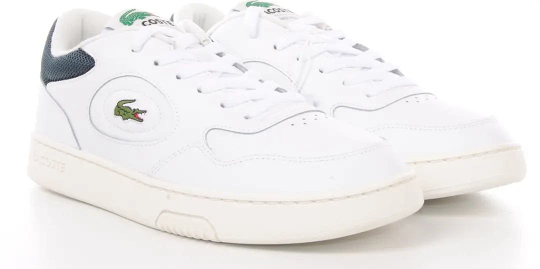Lacoste Lineset 223 1 Sma Heren Sneakers - 44 - Wit/Groen - afbeelding 6 van 6
