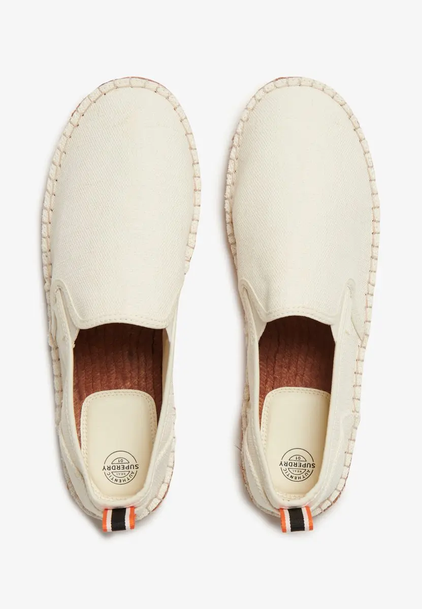 Superdry Heren Espadrilles MF110278A - Ecru - afbeelding 4 van 6
