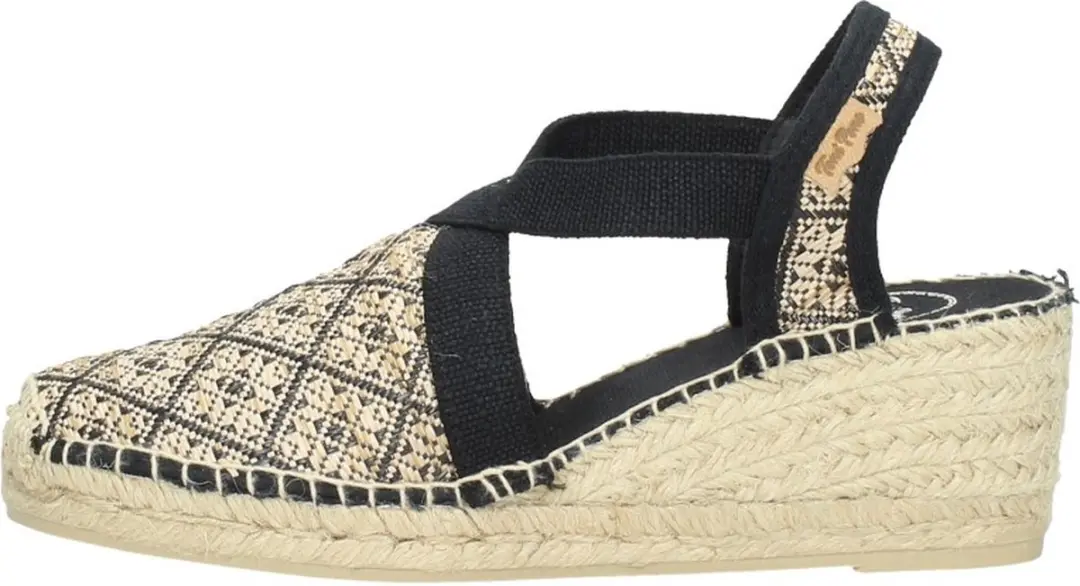 Toni Pons - Terra-GE Dames Espadrilles Black - Maat 36 - afbeelding 2 van 6