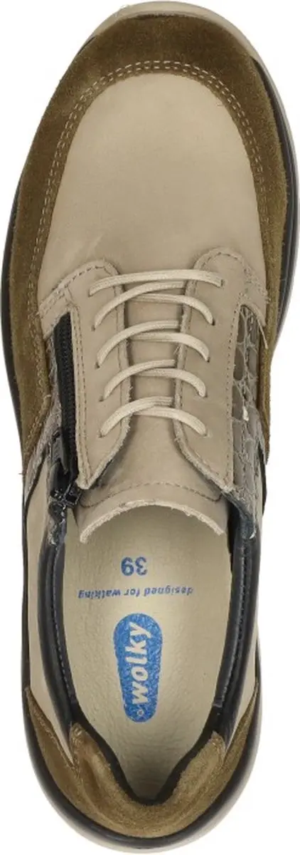 Wolky Comrie Veterschoenen Laag - beige - Maat 42 - afbeelding 4 van 6