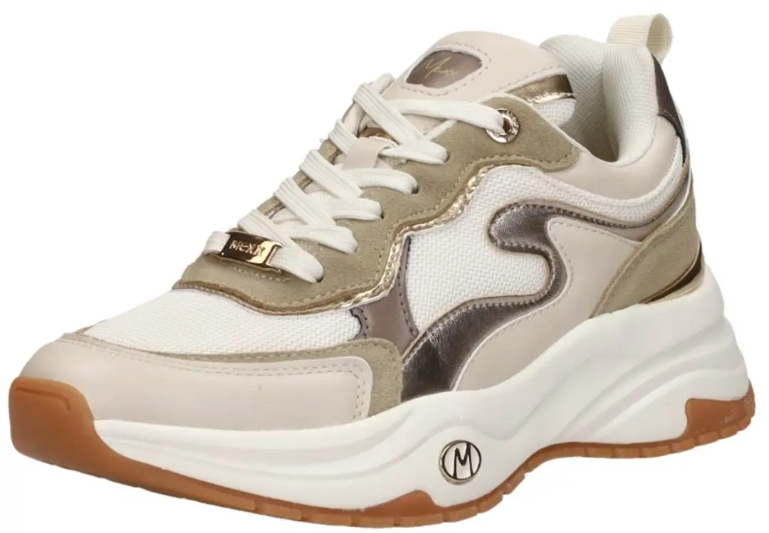 Mexx Palma Ora Sneaker Dames - Beige/Off White - afbeelding 5 van 6