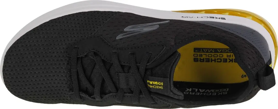 Skechers Go Walk Air 2.0 Crosser 216153-BKYL Sneakers - Zwart
