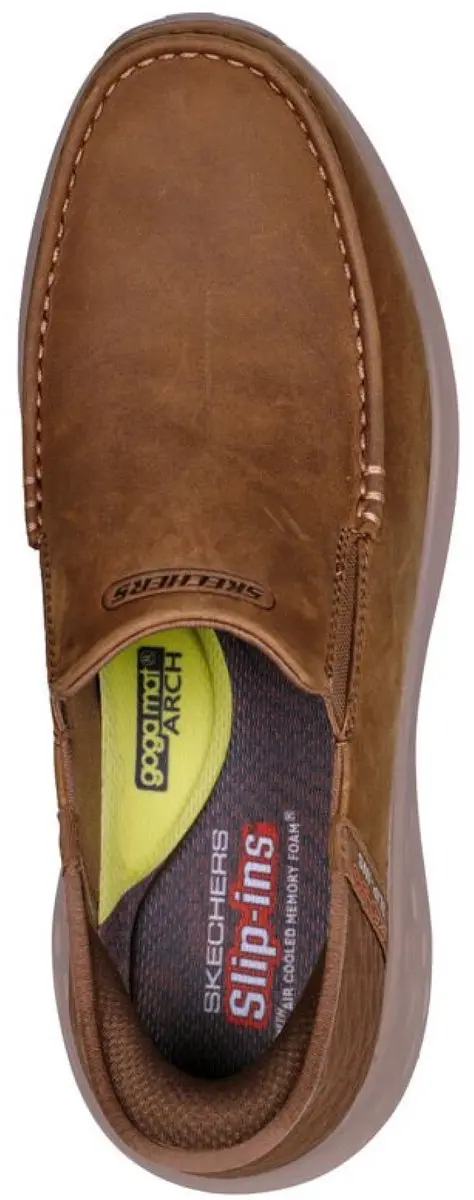 Skechers Uno Parson Oswin Instappers - Heren - Bruin - Maat 40 - afbeelding 6 van 6