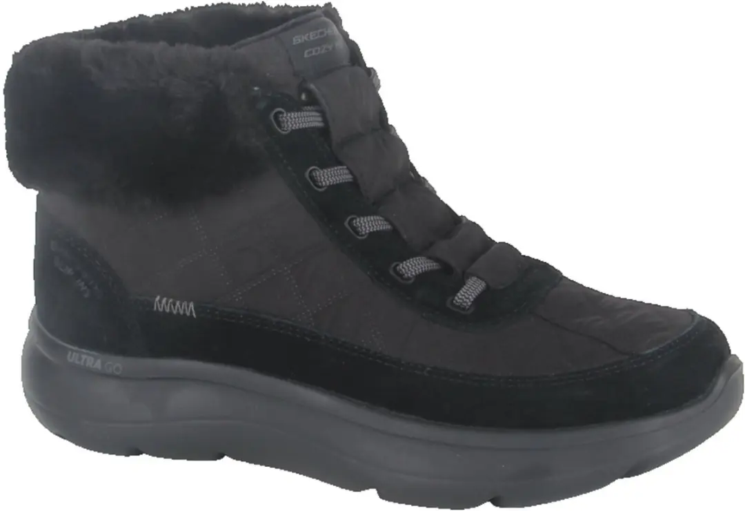 Skechers 144844 BBK dames enkellaarzen sportief maat 41 zwart