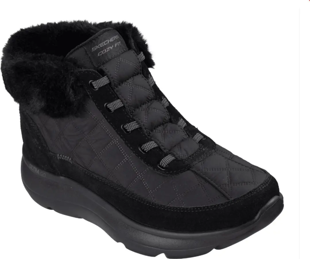 Skechers Dames Laarzen - Zwart - Maat 41 - afbeelding 2 van 6