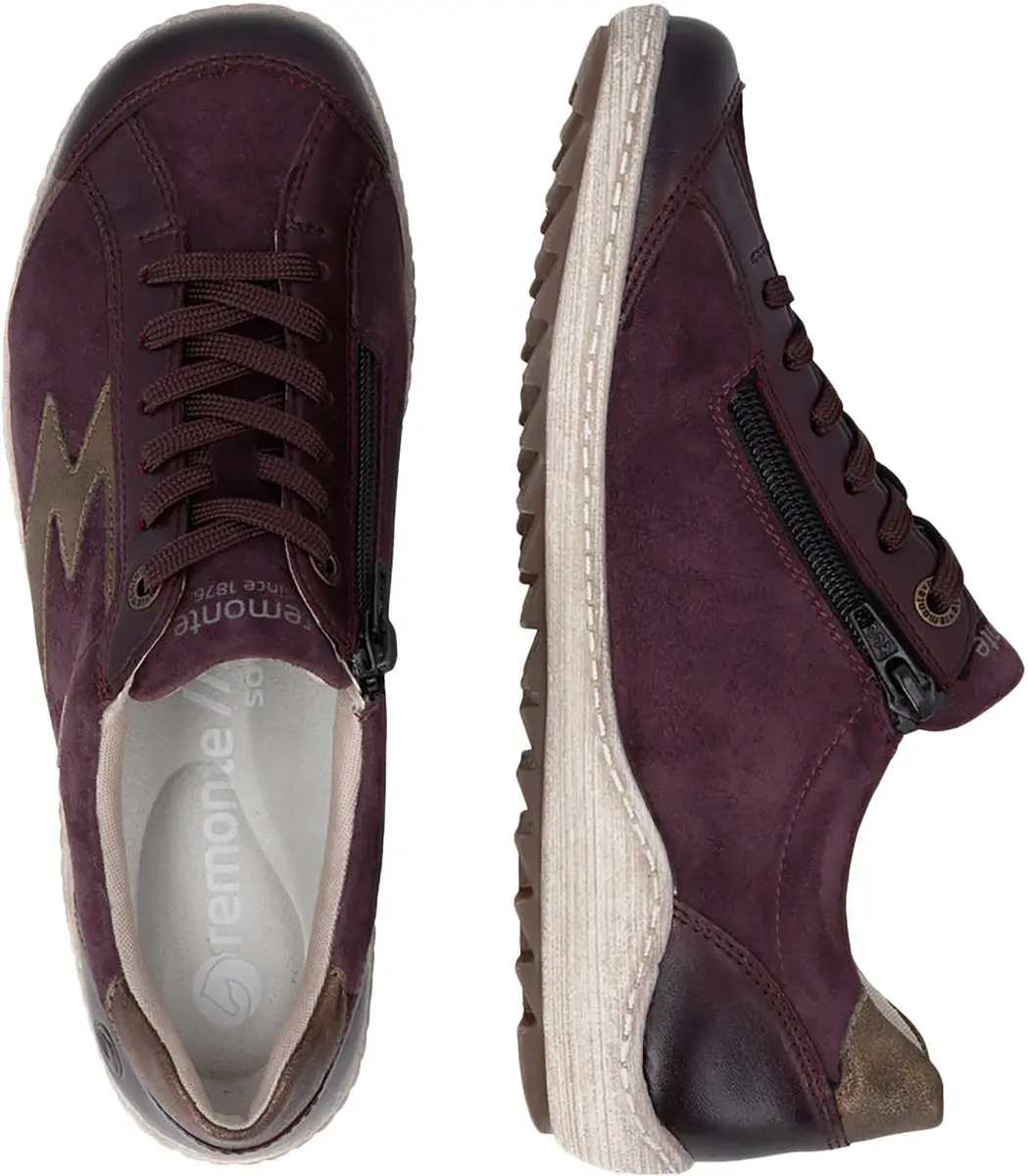 Leren sportschoenen