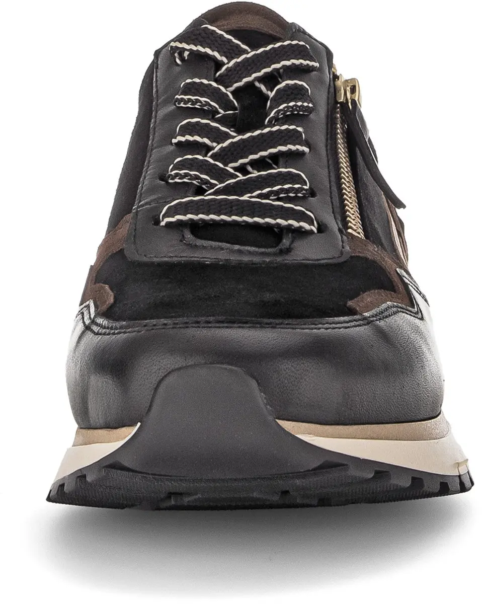 Gabor Dames Sneakers 378 - Zwart - afbeelding 3 van 6
