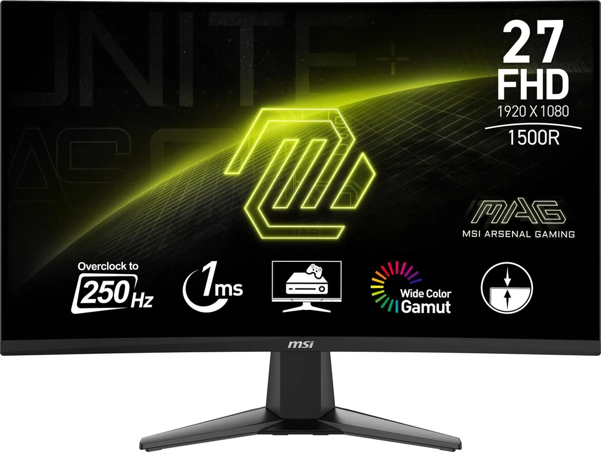 MSI MAG 27C6X Curved Gaming Monitor 27"