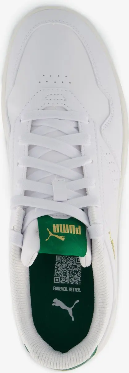 PUMA Court Classic Sneakers - 44 - Witte/Gouden - afbeelding 6 van 6