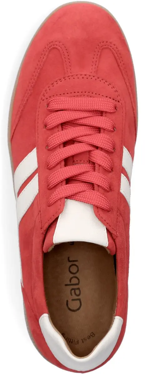 Gabor Suede Dames Sneakers 63.300.15 - Rood - afbeelding 6 van 6