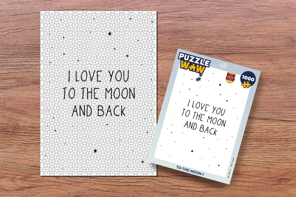 PuzzleWow Quotes Legpuzzel 1000 Stuks - Multicolor