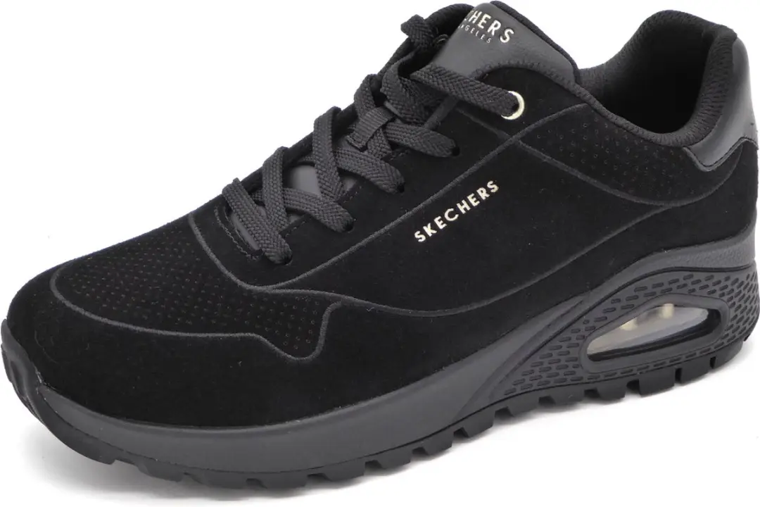 Skechers Uno Rugged-Chillproof Dames Sneakers - Zwart - afbeelding 3 van 6