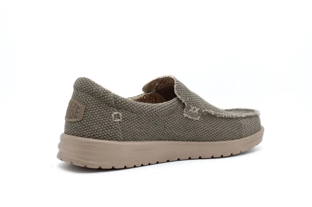 HEYDUDE Mikka Braided Instappers - Groen - Maat 42 - afbeelding 4 van 6