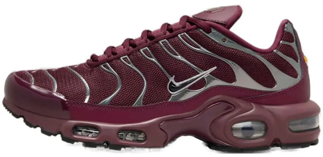 Nike Air Max Plus SE Night Maroon Metallic Silver (Women's)