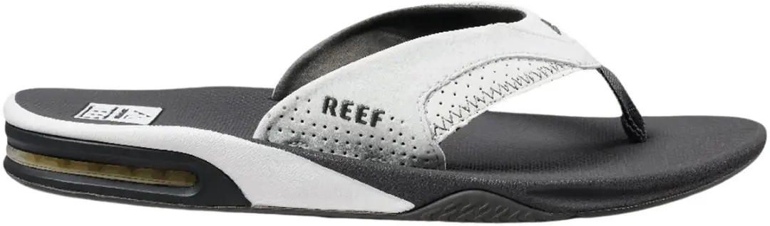 Reef Fanning Teenslipper Heren 47 - Wit/Grijs - afbeelding 6 van 6