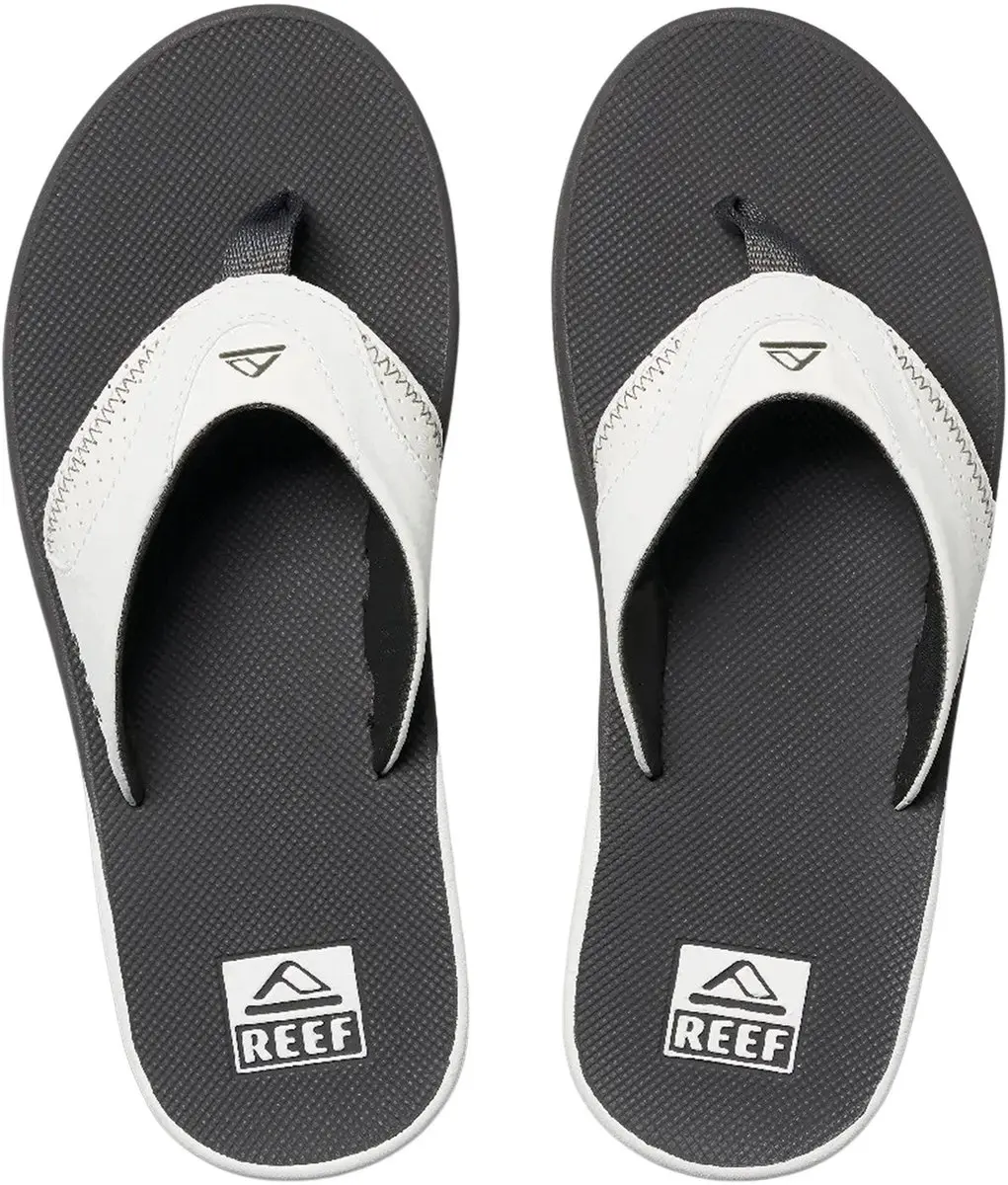 Reef Fanning Teenslipper Heren 47 - Wit/Grijs - afbeelding 4 van 6