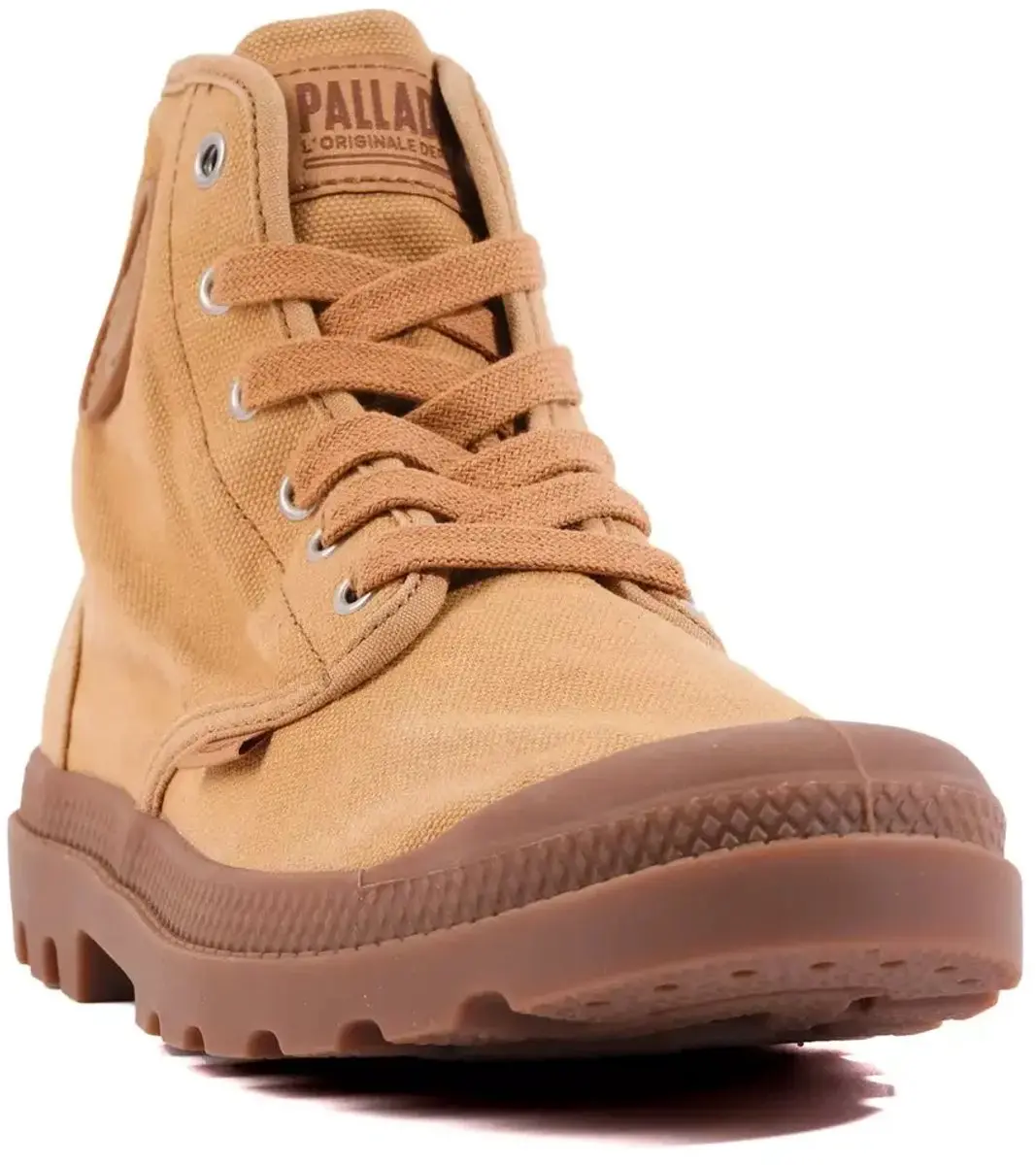 Palladium PAMPA HIGH M - Vrije tijd half-hoog - Kleur: Cognac - Maat: 43