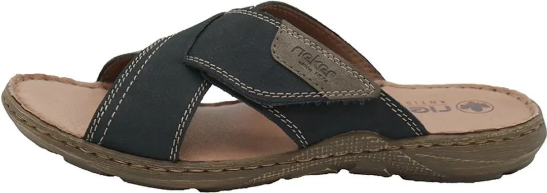 Rieker Jaipur Morelia Slippers - Blauw - Maat 43 - afbeelding 3 van 6