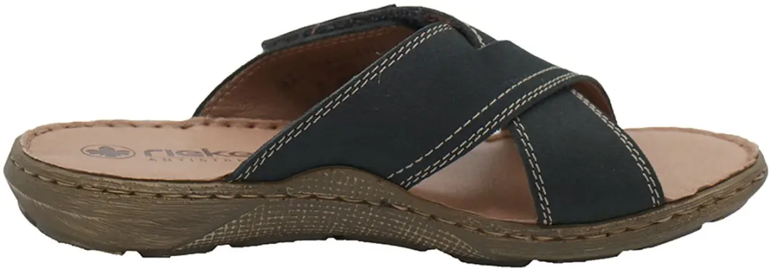 Rieker Jaipur Morelia Slippers - Blauw - Maat 43 - afbeelding 2 van 6