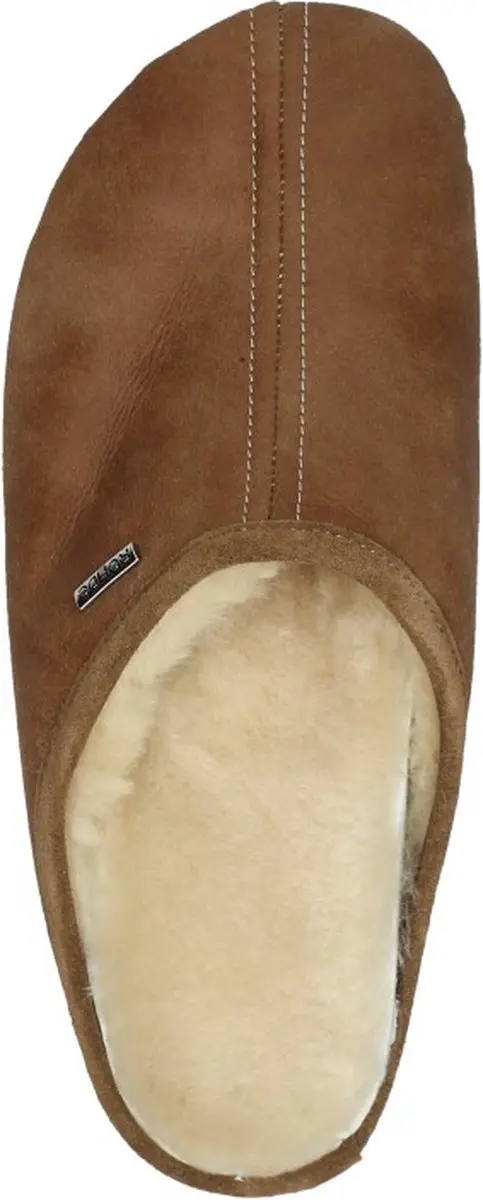 Rohde Pantoffels Open - cognac - Maat 41