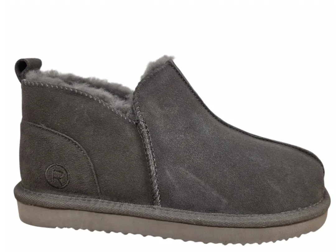 Rohde 7096 18 Pantoffel Dichte Sloffen Bruin Suede Dames