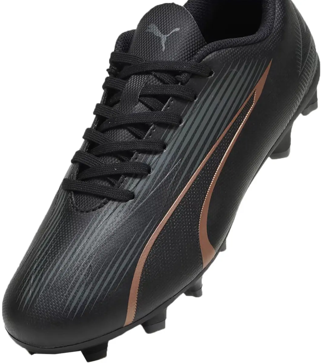 PUMA Ultra Play FG/AG Voetbalschoenen Kinderen - Goud/Zwart - afbeelding 4 van 5