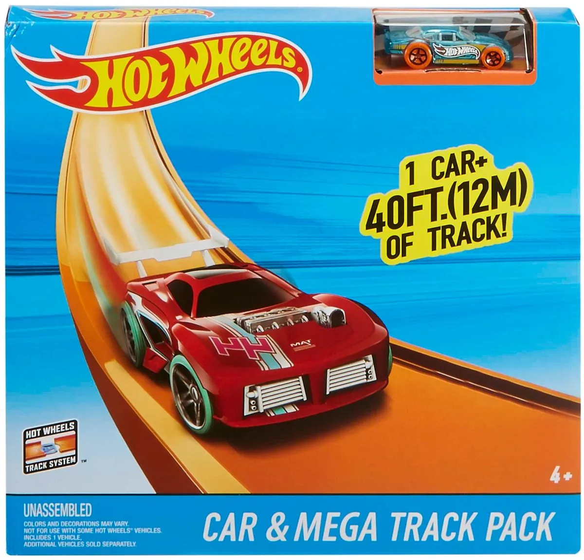 Hot Wheels Mega Baan Set 12m