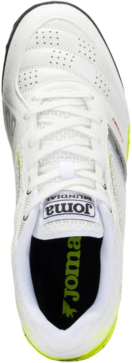 Joma Mundial Turf Voetbalschoenen Wit - Maat 40 - afbeelding 6 van 6