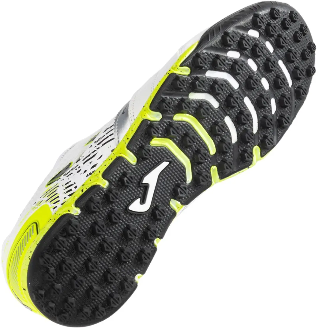 Joma Mundial Turf Voetbalschoenen Wit - Maat 40 - afbeelding 4 van 6