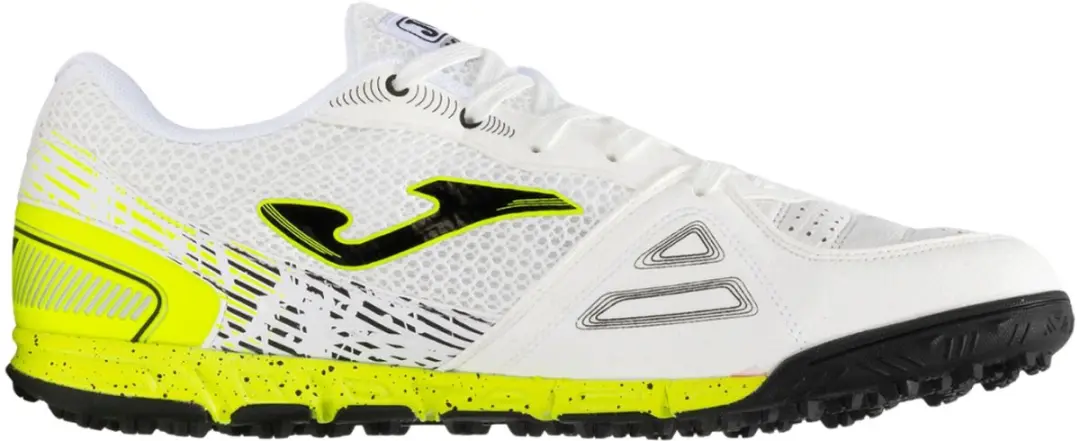 Joma Mundial Turf Voetbalschoenen Wit - Maat 40 - afbeelding 5 van 6