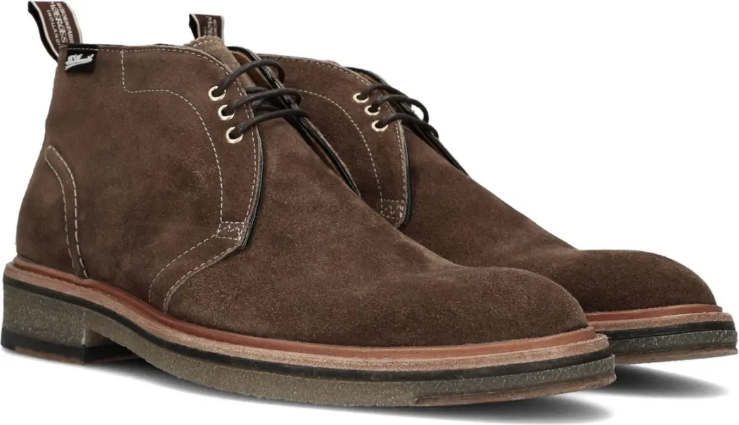 Floris van Bommel Veterboots SFM-50124 - Heren - Bruin - Maat 43 - afbeelding 6 van 6