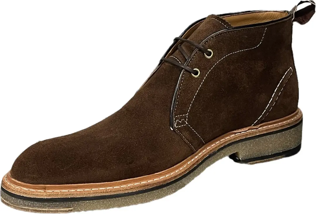 Floris van Bommel Veterboots SFM-50124 - Heren - Bruin - Maat 43 - afbeelding 3 van 6