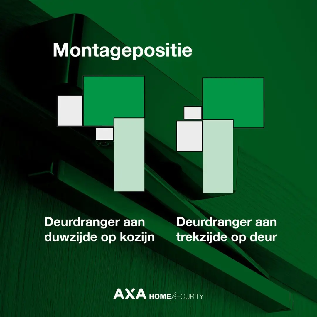 AXA 7505 Deurdranger - Tot 60 kg - Grijs
