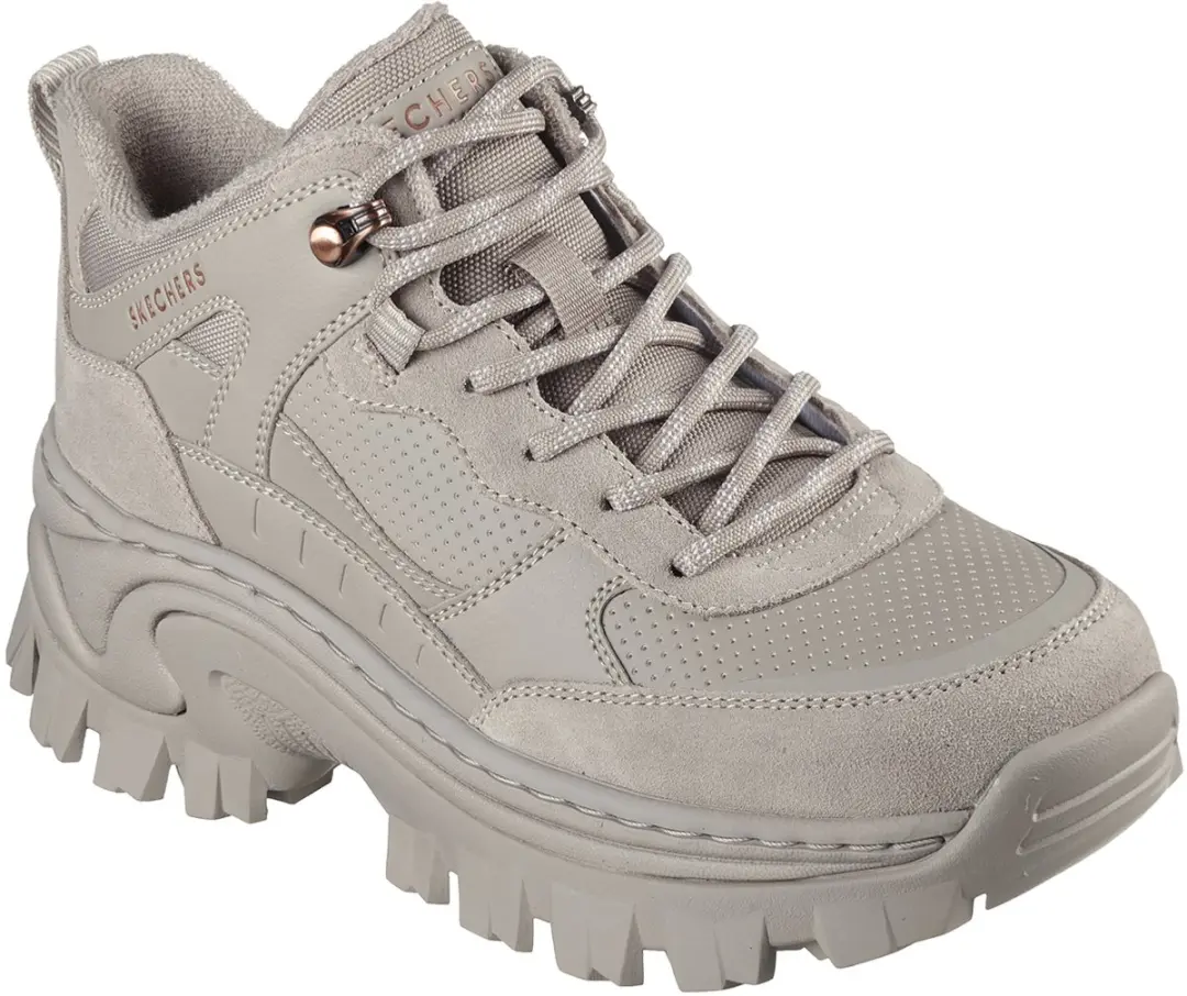 SKECHERS HI-RYZE KEWL AVE Skechers 177240-TPE Dames Sneakers Beige Maat 38,5