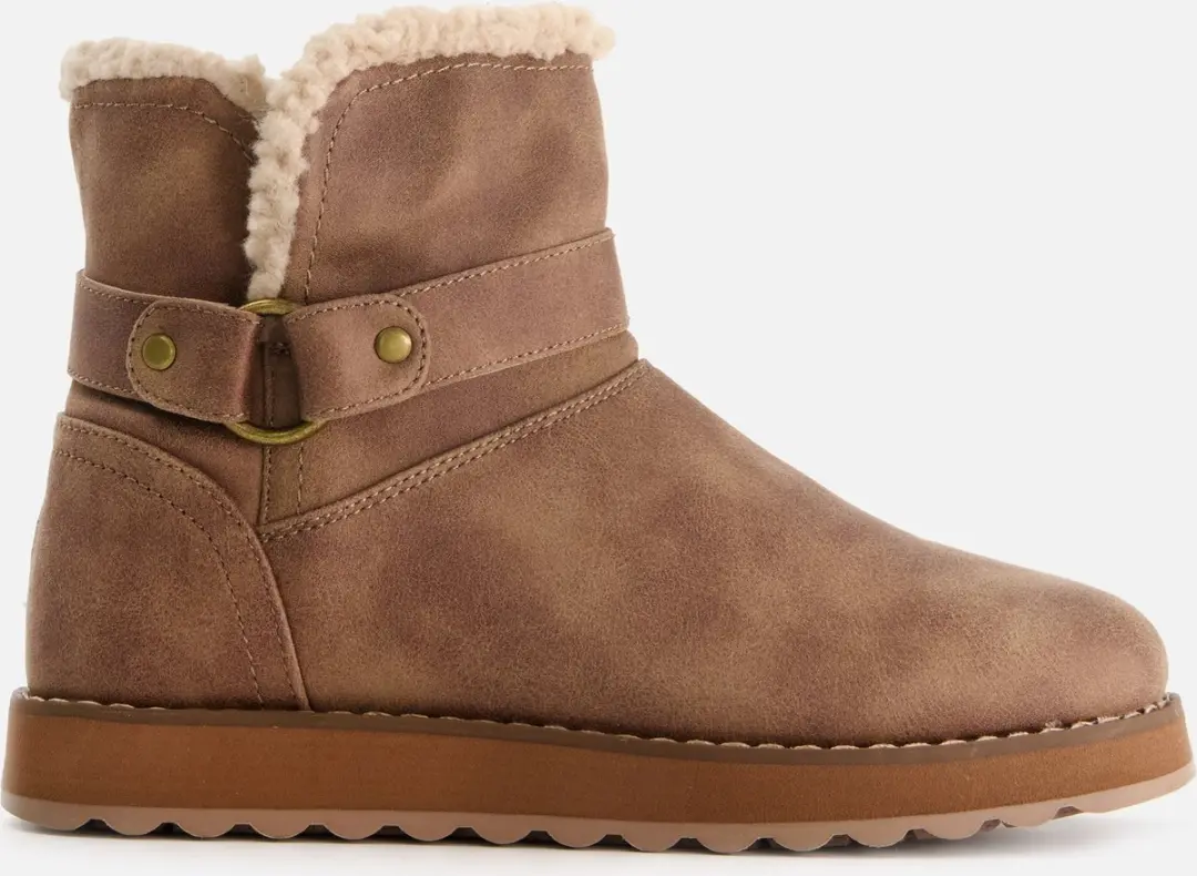 Skechers Keepsakes 2.0 Enkellaarsjes Taupe