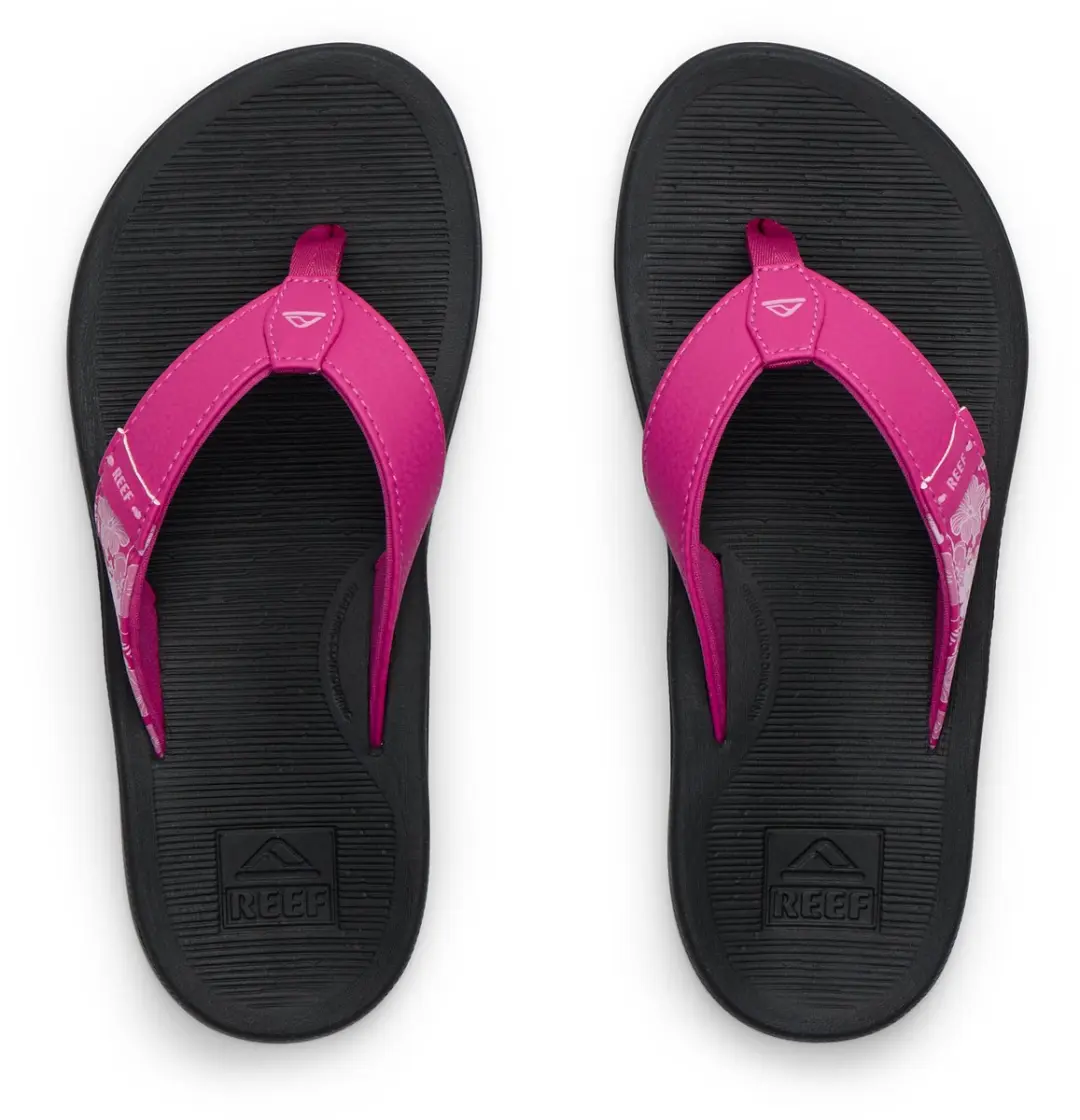 Reef Slippers Santa Ana Fuchsia CJ8827 Roze / Zwart-42.5