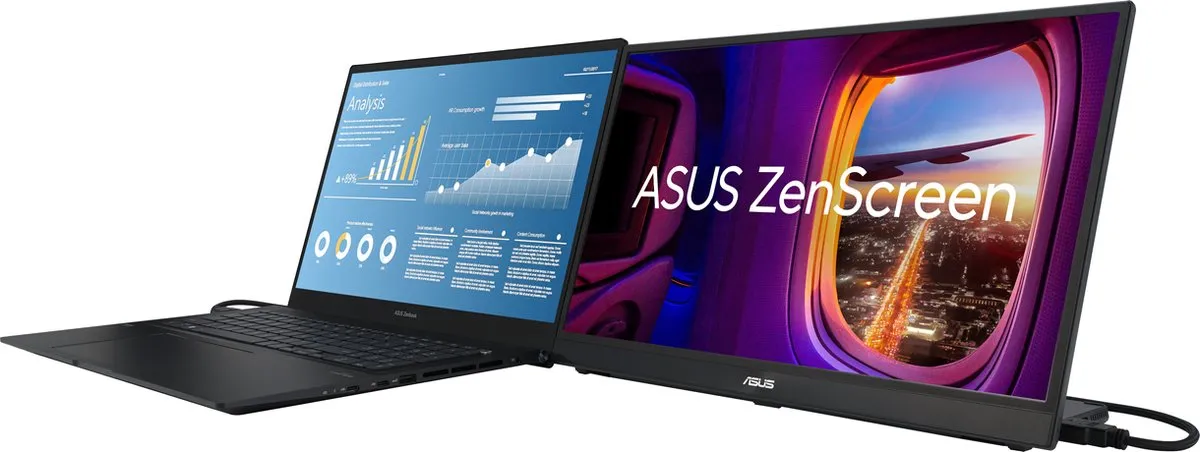 ASUS ZenScreen MB17AHG Portable Gaming Monitor 17" - 144Hz
