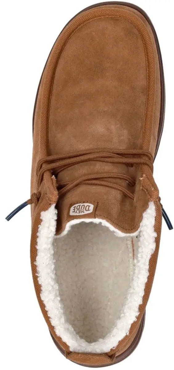 HEYDUDE Wally Mid GripR Warmth Heren Instappers - Bruin - afbeelding 4 van 6