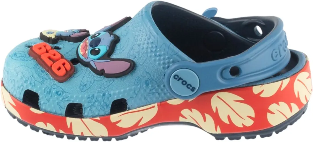 Crocs Classic Stitch Clog 213008-90H - Slippers 23/24 - Blauw