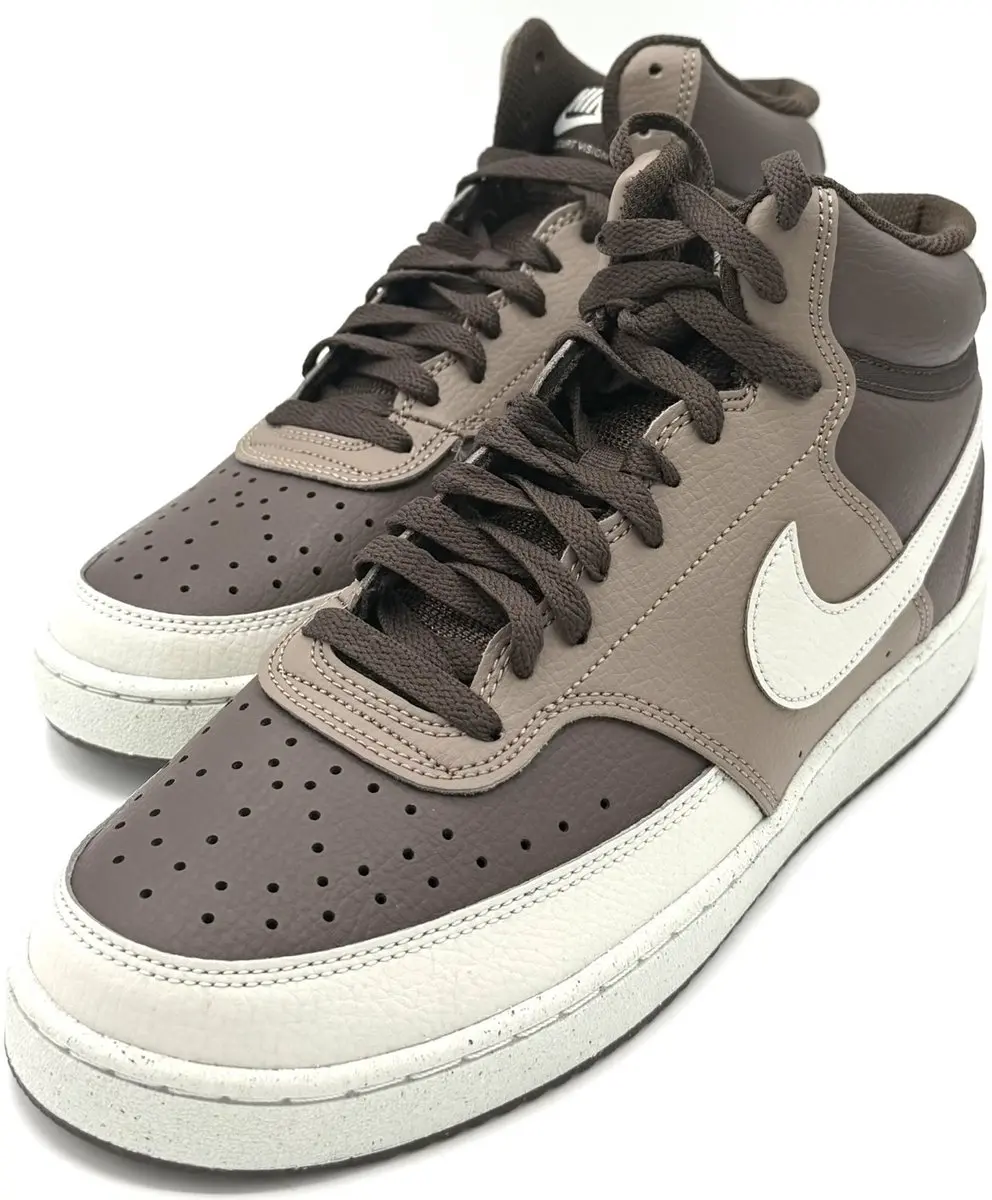Nike Court Vision Mid NN Sneakers - Bruin - Maat 44 - afbeelding 2 van 4