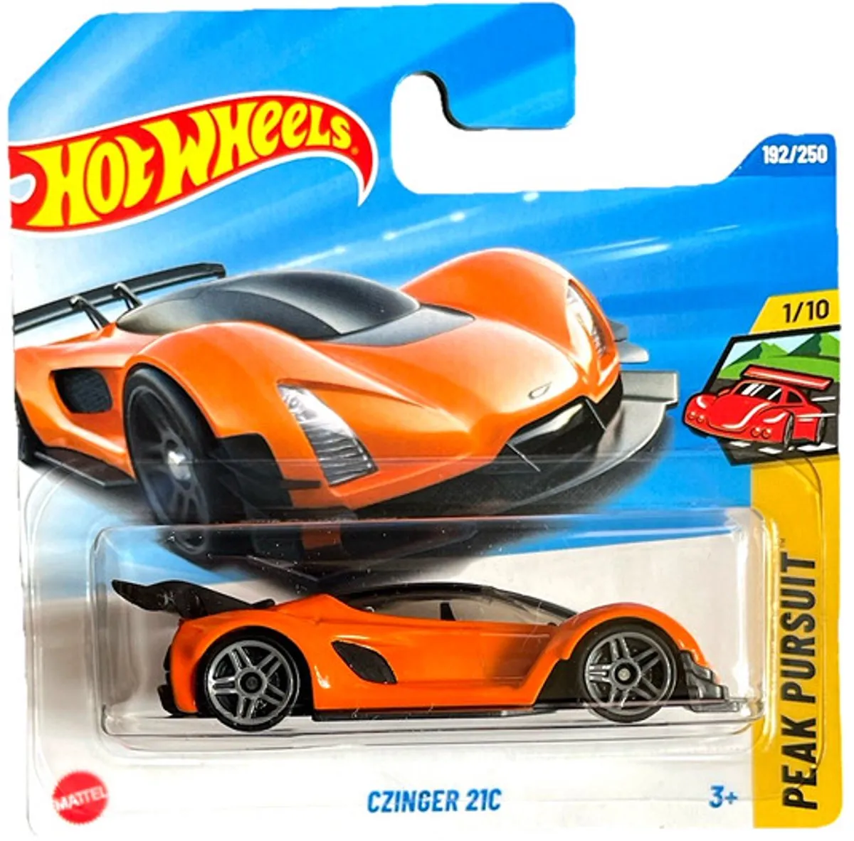 Hot Wheels CZINGER 21CL Orange 1:64