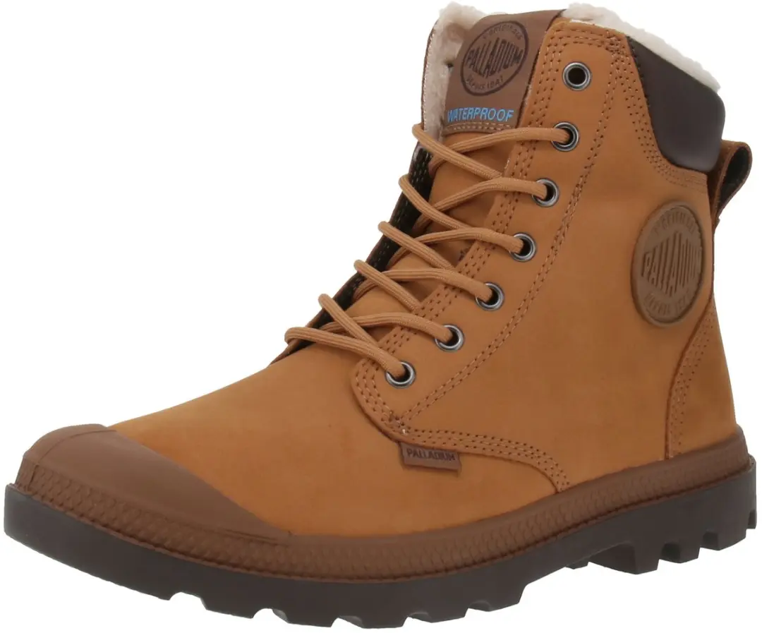 Palladium Pampa Sport Cuff WPS Herenlaarzen - Mahonie/Chocolade - 45