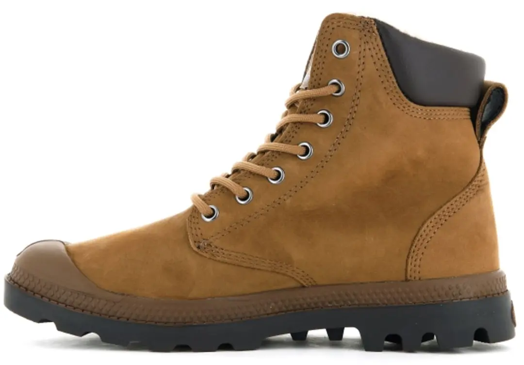 Palladium Pampa Sport Cuff WPS Herenlaarzen - Mahonie/Chocolade - 45