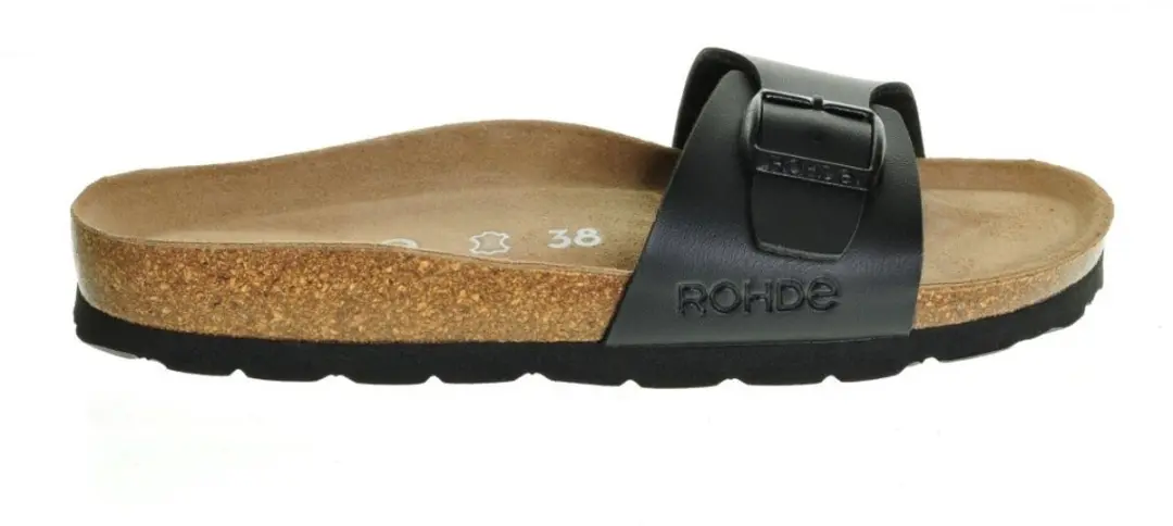 Slipper Rohde Women Alba 5584 Black-Schoenmaat 40