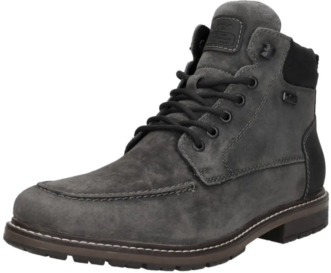 Rieker Veterschoenen Hoog - Donkergrijs - Maat 40