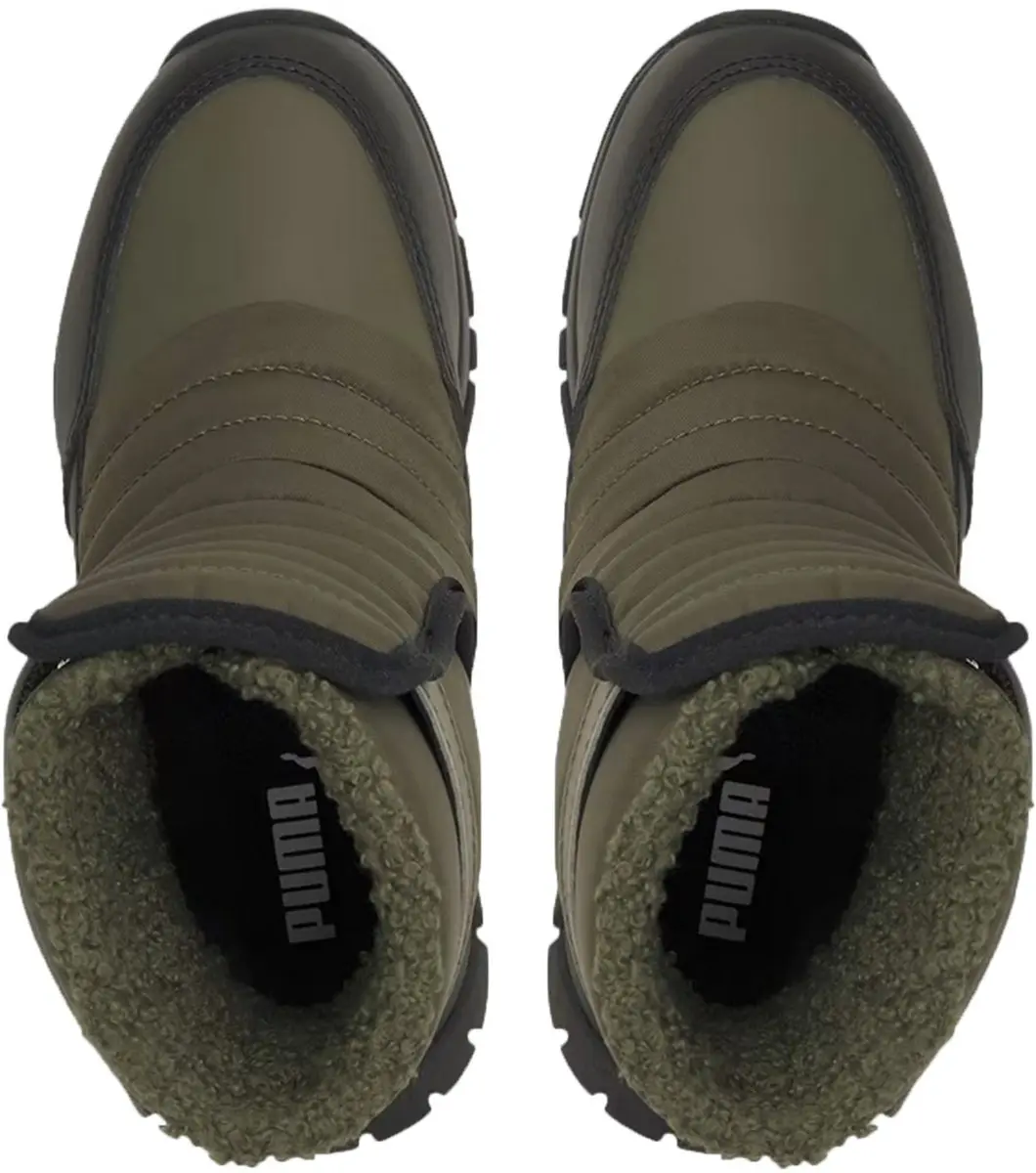 PUMA Nieve WTR AC PS Schoenen - Geel/ Groen/ Zwart - afbeelding 3 van 6